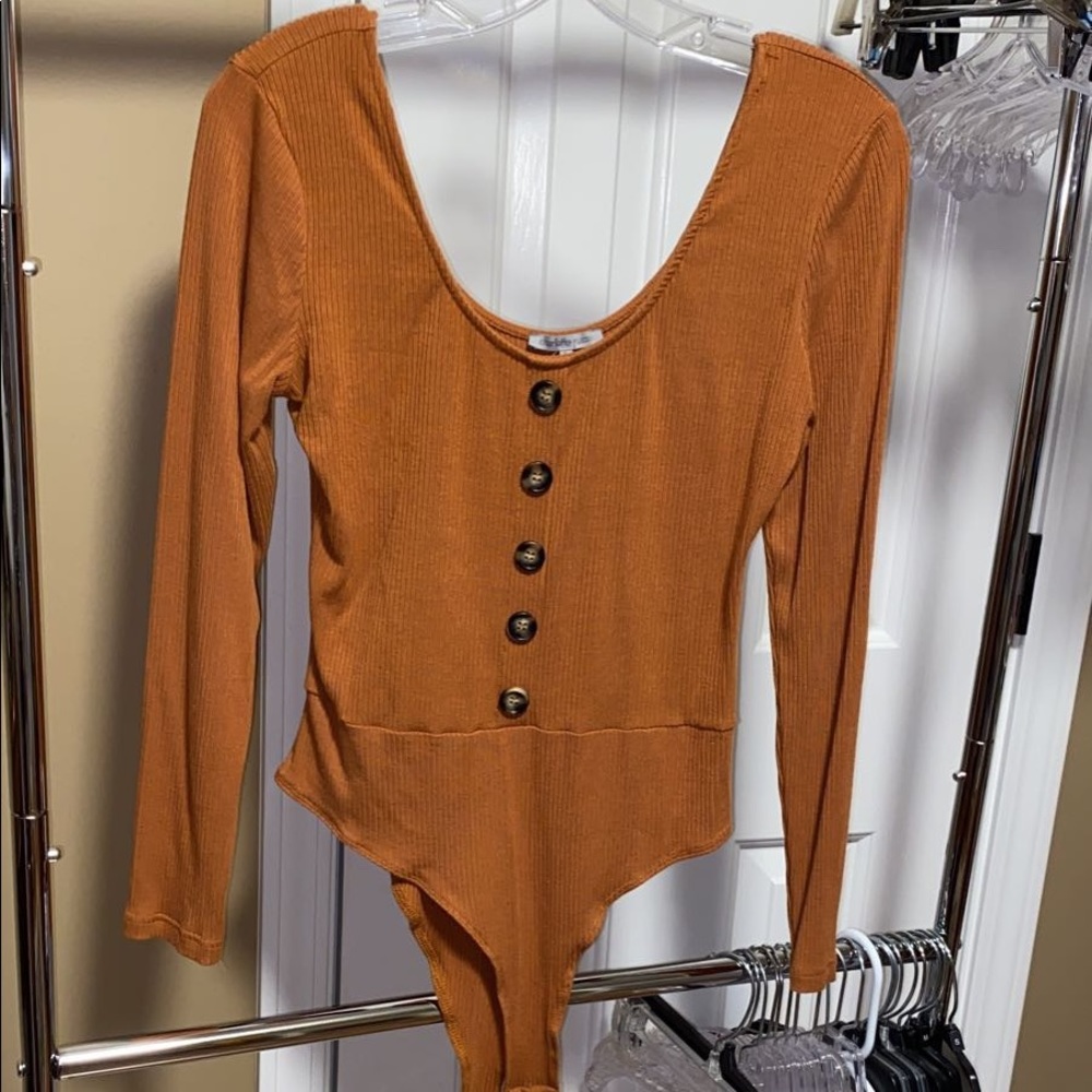Orange Bodysuit